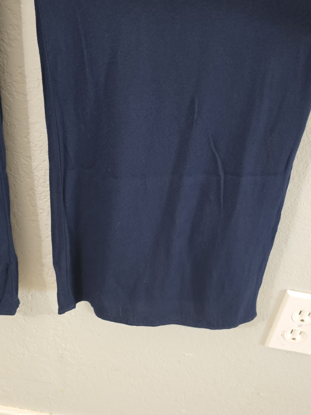Reformation Marina Jumpsuit Navy Cap-Sleeve Button-Front Wide Leg Womens 8 - Picture 7 of 13